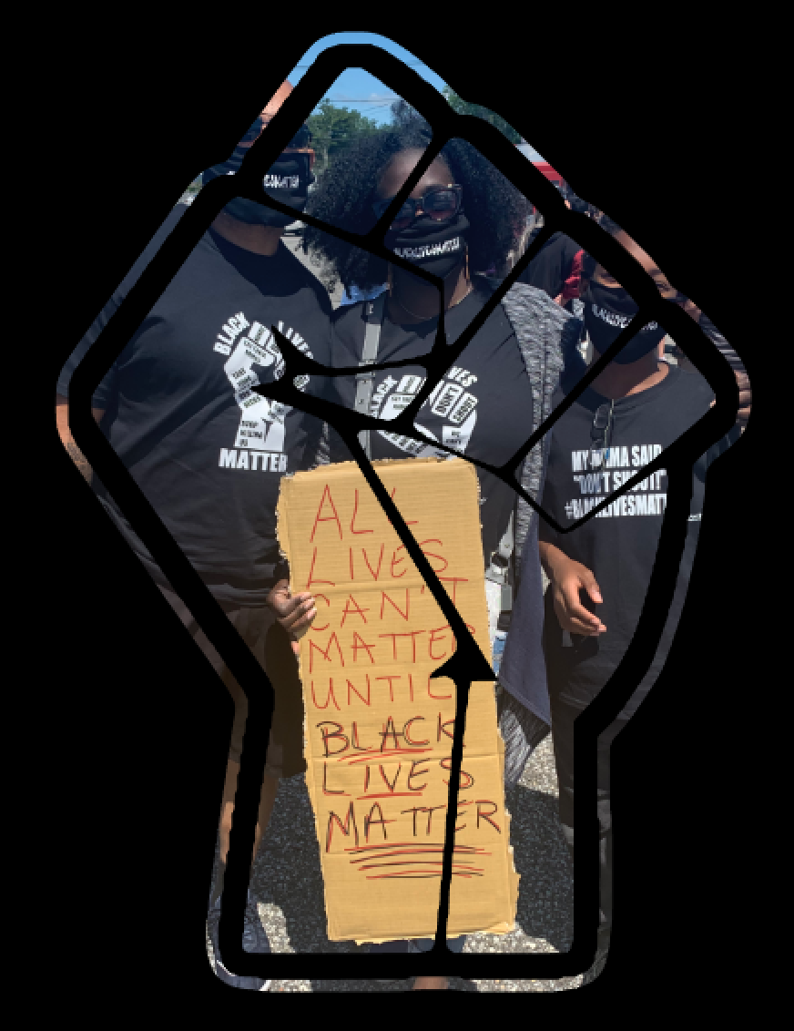 Black Lives Matter Photo Fist