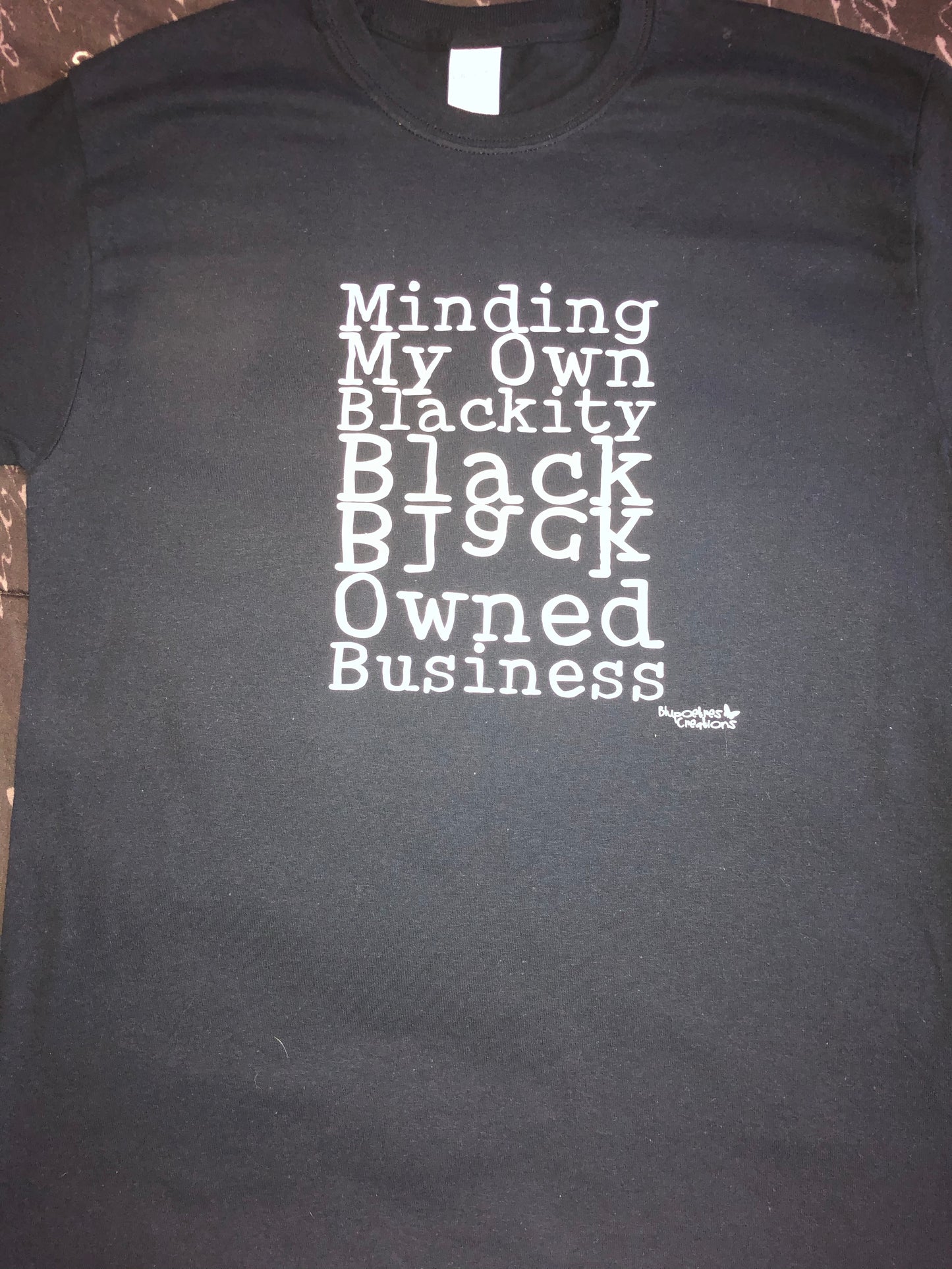 Minding my Blackity Black kcalB Owned Business