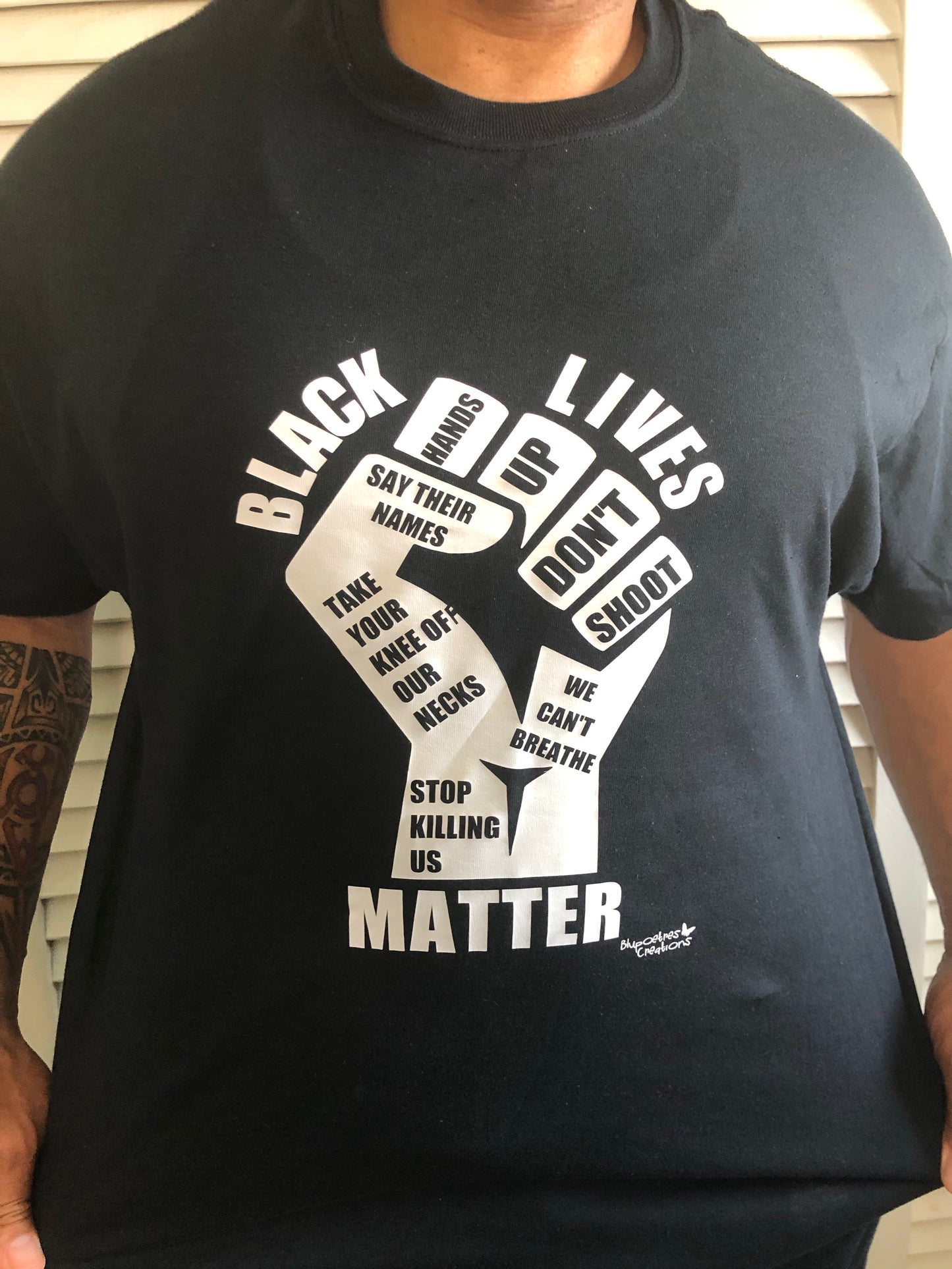 Black Lives Matter T-Shirts (As seen on ABC News 7 NY)