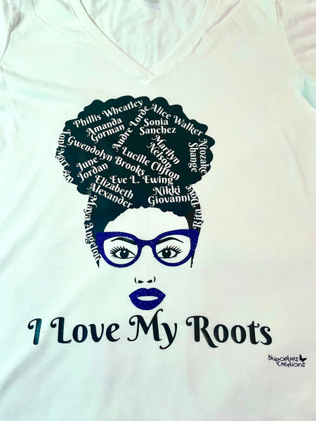 Poetic Afro Puff with Glasses
