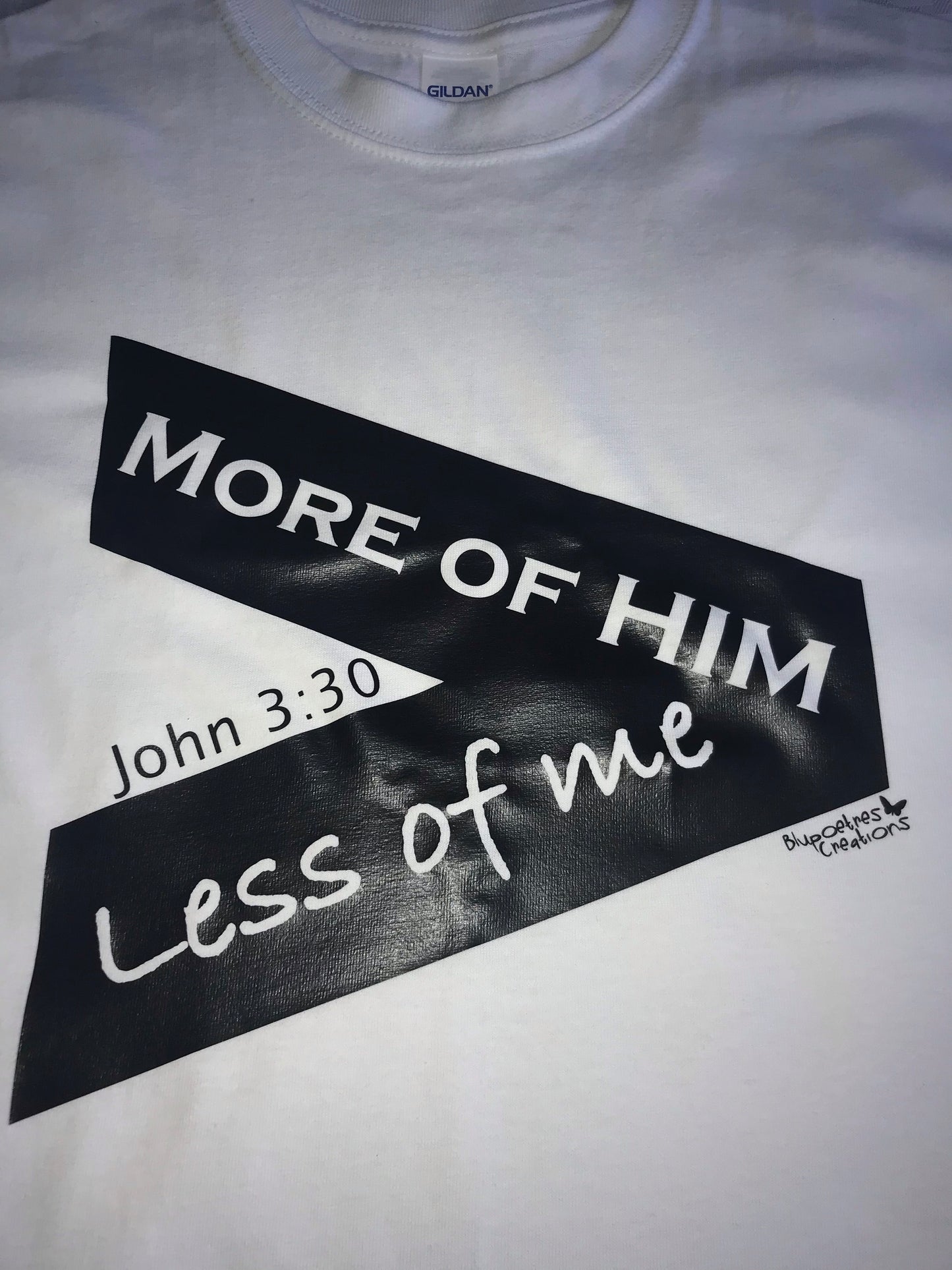 More of Him, Less of me.