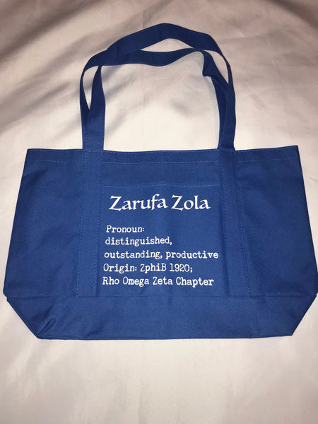 Custom Zeta Tote Bags